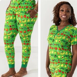Little Sleepies Colorful Fruit Print Pajamas